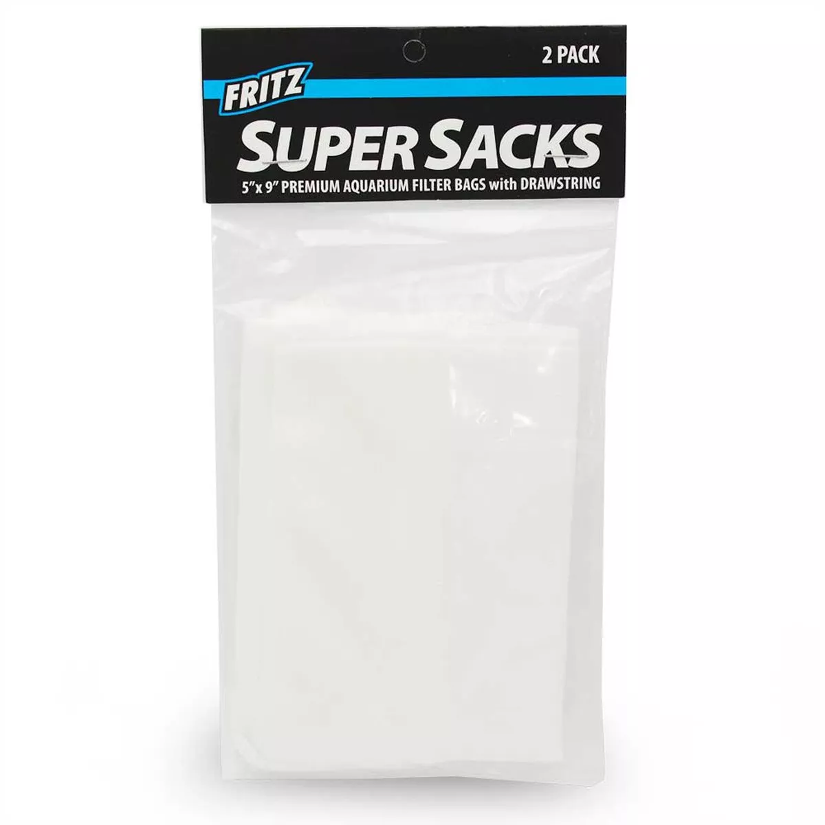 2-pack-super-sacks-5-x-9-premium-aquarium-filter-bags-w-drawstring-fritz (2 Pack) Super Sacks 5″ x 9″ Premium Aquarium Filter Bags w/Drawstring – Fritz