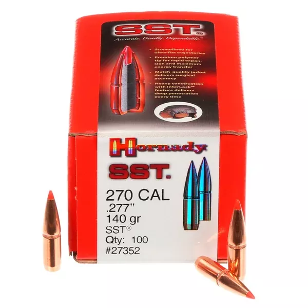 270-cal-277-140-grain-sst-bullets .270 Cal .277 140 Grain SST Bullets