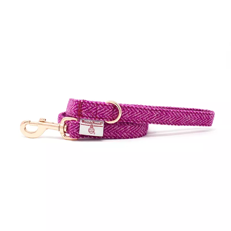 bella-harris-tweed-dog-lead ‘Bella’ Harris Tweed Dog Lead