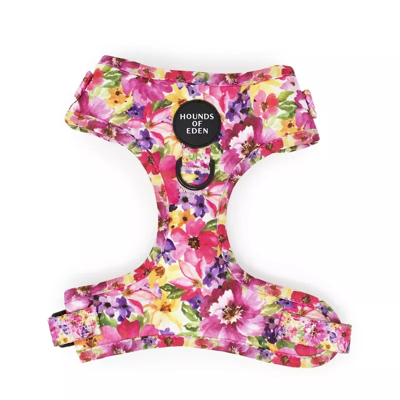 florentina-floral-dog-harness ‘Florentina’ – Floral Dog Harness