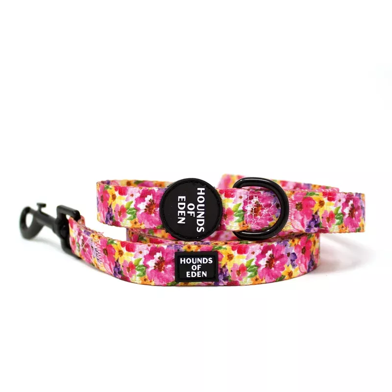 florentina-floral-dog-lead ‘Florentina’ – Floral Dog Lead