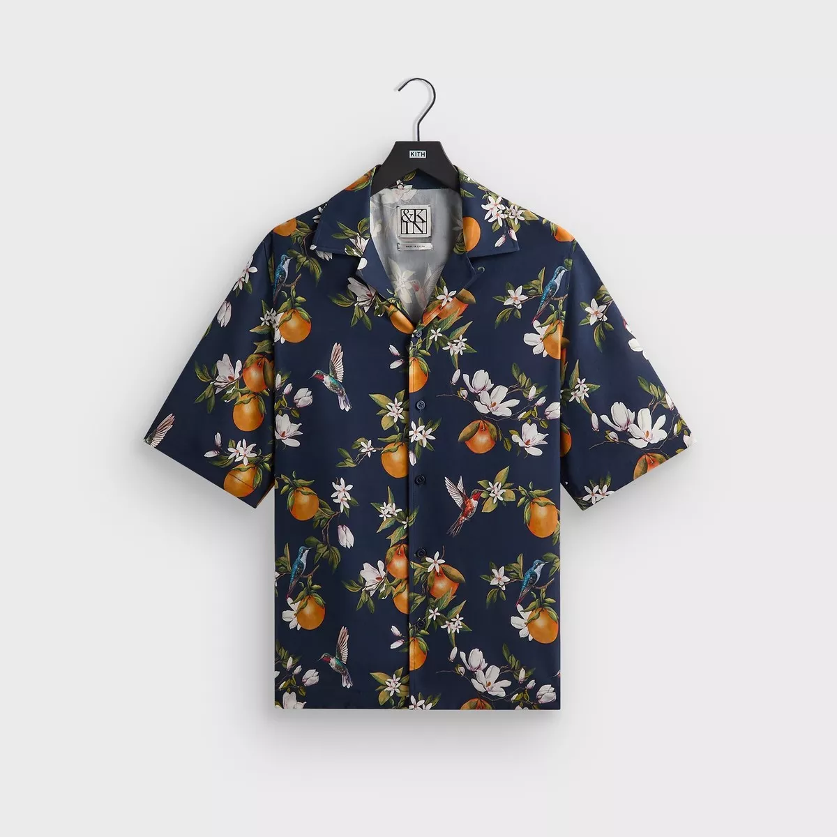 kin-citrus-garden-thompson-camp-collar-shirt-nocturnal &Kin Citrus Garden Thompson Camp Collar Shirt – Nocturnal