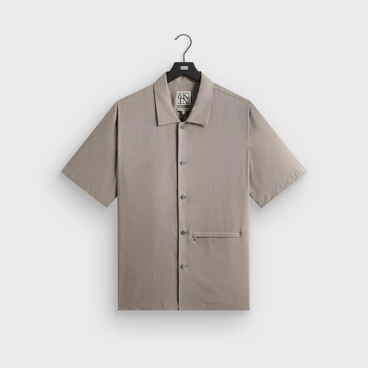 kin-cupro-linen-davenport-buttondown-shirt-astro &Kin Cupro Linen Davenport Buttondown Shirt – Astro