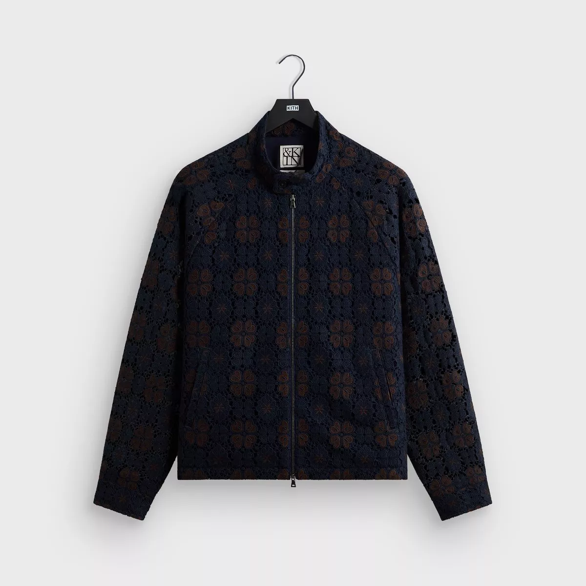 kin-retro-floral-lace-eddy-jacket-cosmos &Kin Retro Floral Lace Eddy Jacket – Cosmos