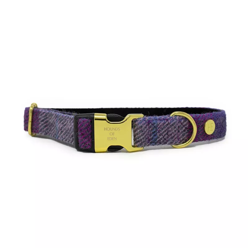 molly-harris-tweed-dog-collar ‘Molly’ Harris Tweed Dog Collar