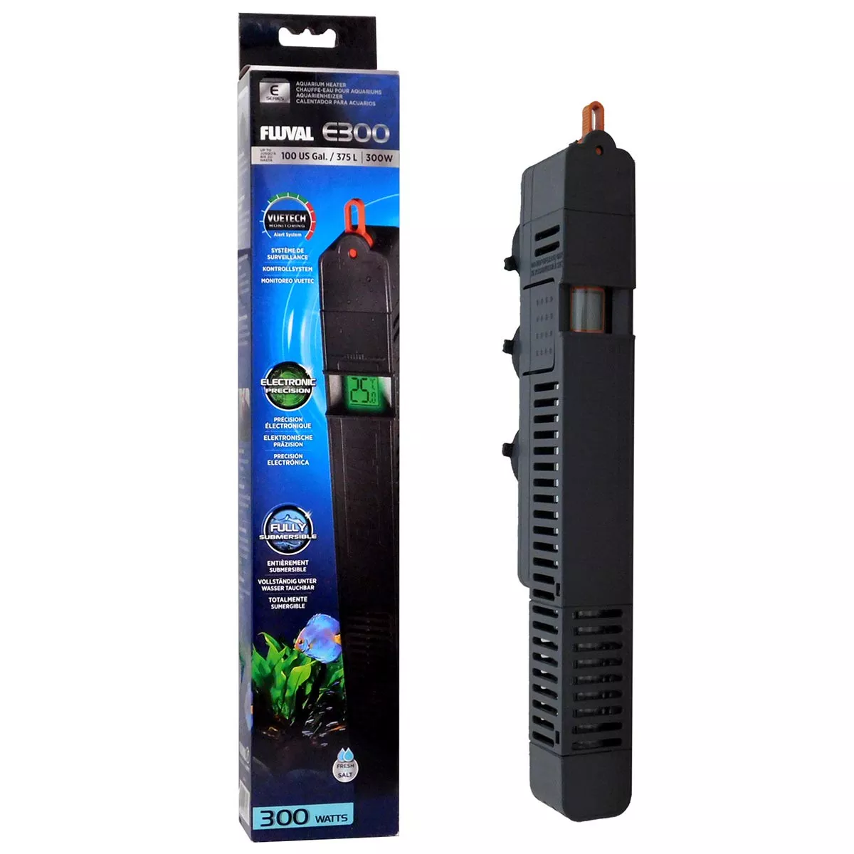 open-box-e300-watt-digital-aquarium-heater-up-to-100-gallons-fluval (OPEN BOX) E300 Watt Digital Aquarium Heater (up to 100 Gallons) – Fluval