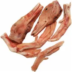 Savage Dog and Cat Frozen Food Duck Head and Feet – 4 Pack