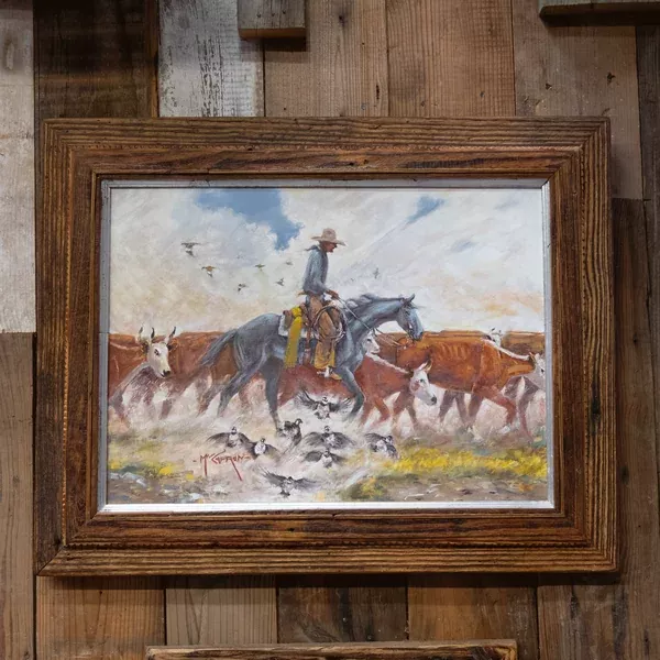 scattering-quail-by-mike-capron “Scattering the Quail” by Mike Capron