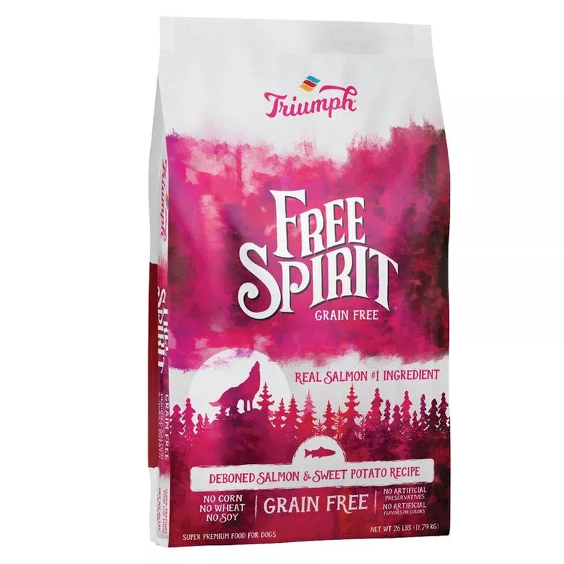 triumph-free-spirit-grain-free-salmon-sweet-potato-recipe-dog-food-28lb-bag Triumph Free Spirit Grain Free Salmon & Sweet Potato Recipe Dog Food 28lb bag
