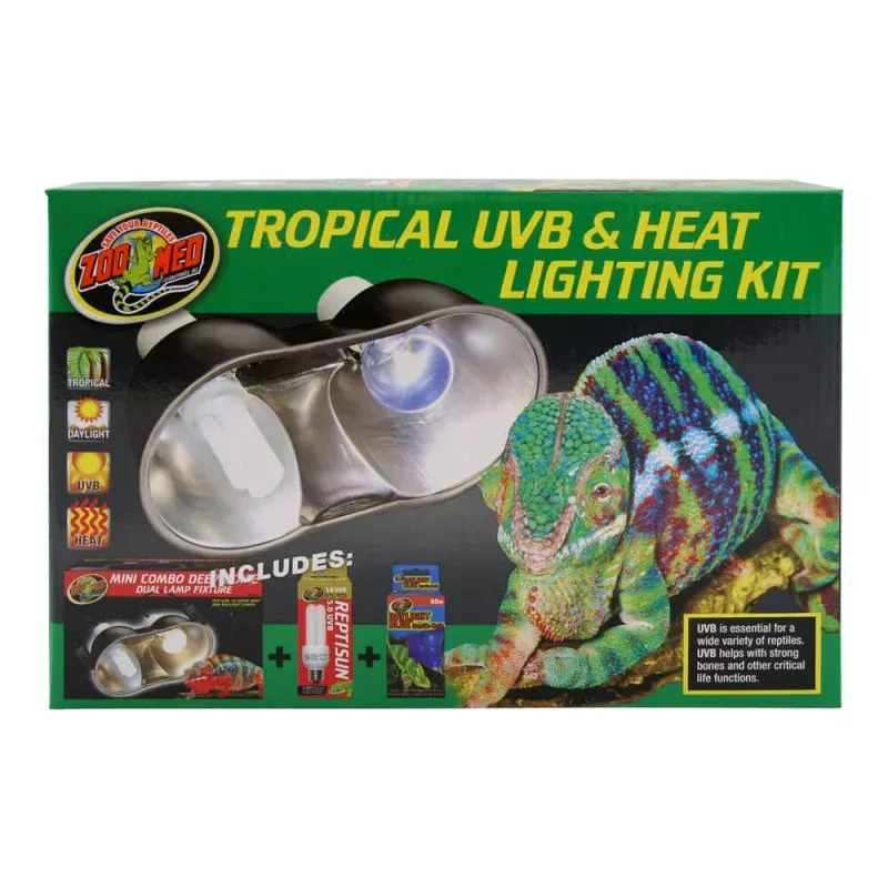 zoo-med-tropical-reptile-uvb-heat-lighting-kit-black Zoo Med Tropical Reptile UVB and Heat Lighting Kit Black