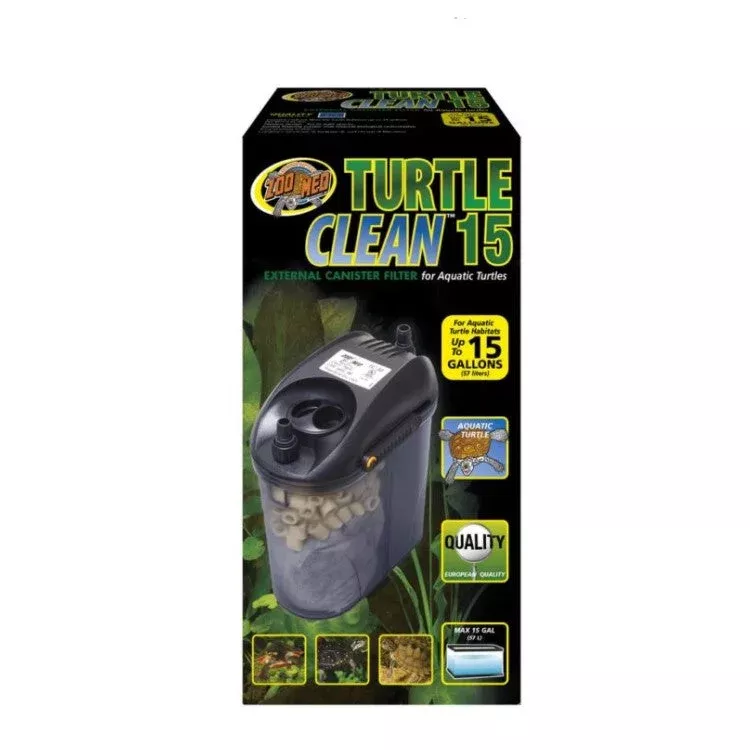 zoo-med-turtle-clean-15-external-canister-filter-up-to-15-gallons Zoo Med Turtle Clean 15 External Canister Filter for up to 15 Gallons