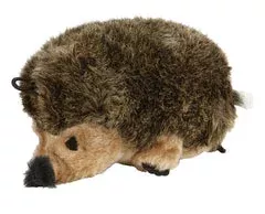 zoobilee-brown-plush-hedgehog-dog-toy-large-1-pk Zoobilee Brown Plush Hedgehog Dog Toy Large 1 pk