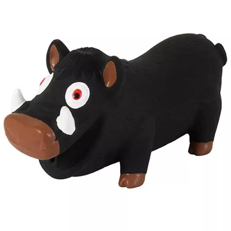 zoobilee-grunting-latex-warthog-dog-toy-warthog Zoobilee Grunting Latex Warthog Dog Toy WARTHOG