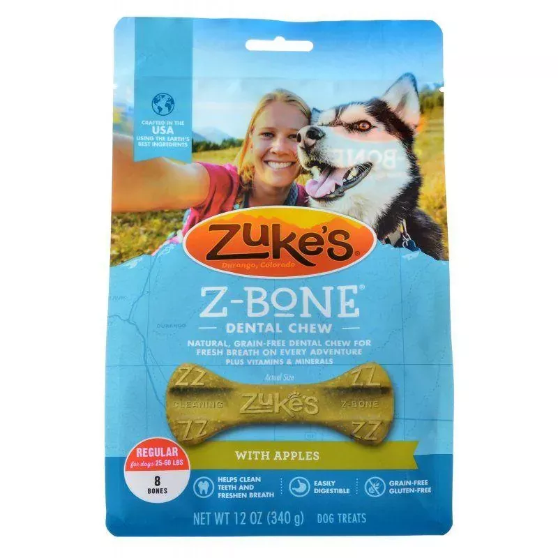 zuke-s-apple-regular-dog-dental-chews-12-oz-bag Zuke’s Apple – Regular Dog Dental Chews – 12 oz Bag