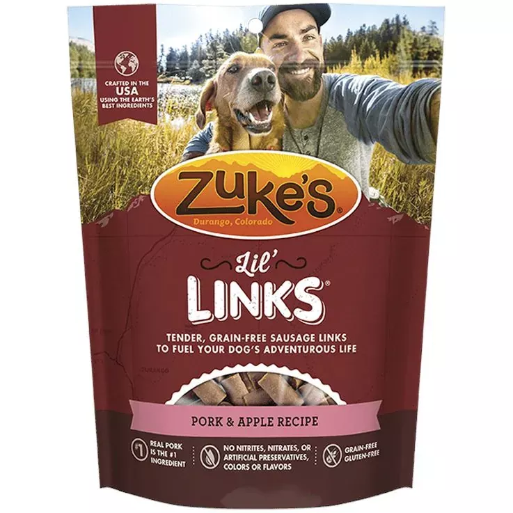 zuke-s-grain-free-pork-apple-dog-jerky-treats-6-oz-bag Zuke’s Grain Free Pork & Apple Dog Jerky Treats – 6 oz Bag