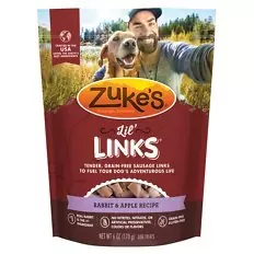 zuke-s-grain-free-rabbit-apple-dog-jerky-treats-6-oz-bag Zuke’s Grain Free Rabbit & Apple Dog Jerky Treats – 6 oz Bag