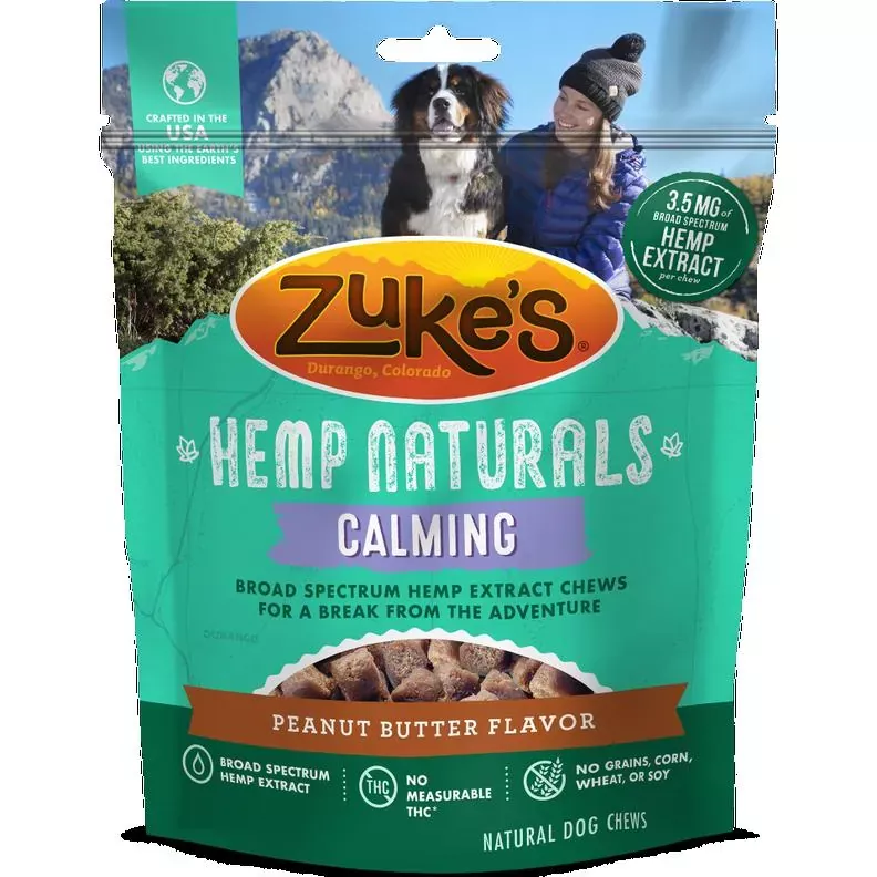 zuke-s-hemp-naturals-calming-peanut-butter-soft-chewy-dog-treats-5-oz-bag Zuke’s Hemp Naturals Calming Peanut Butter Soft and Chewy Dog Treats – 5 oz Bag
