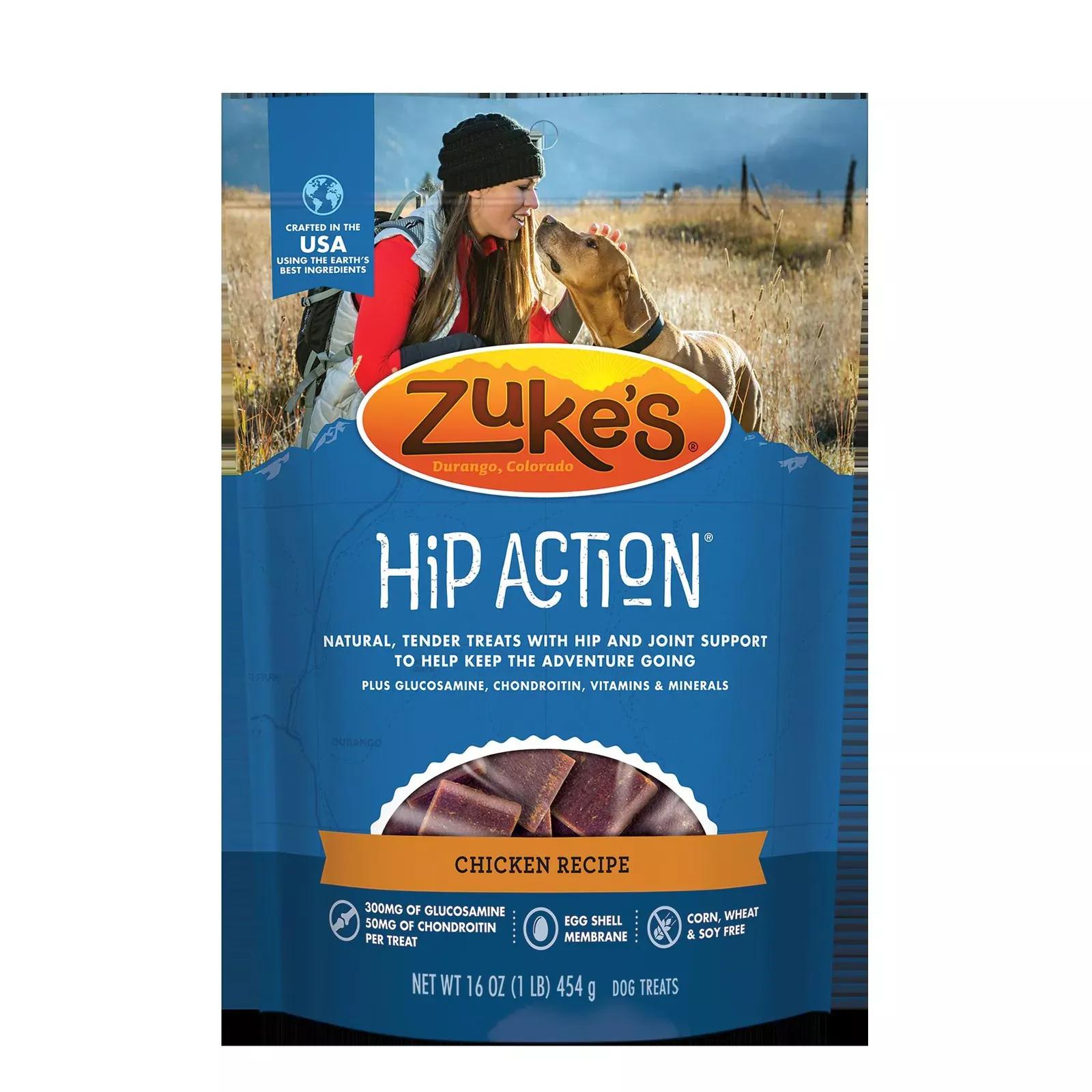 zuke-s-hip-action-chicken-soft-chewy-dog-treats-1-lb-bag Zuke’s Hip Action Chicken Soft and Chewy Dog Treats – 1 lb Bag