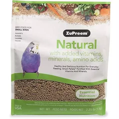 zupreem-natural-diet-small-bird-food-parakeet-bird-food-2-25-lbs Zupreem Natural Diet Small Bird Food Parakeet Bird Food – 2.25 Lbs