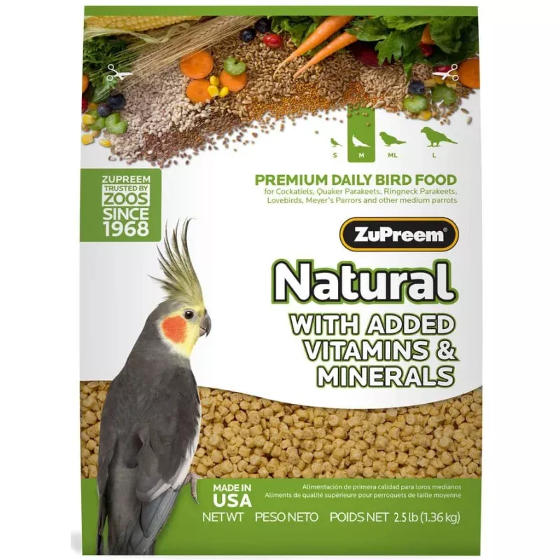 zupreem-natural-premium-daily-bird-foodcomplete-pelleted-nutrition ZuPreem Natural Premium Daily Bird FoodComplete Pelleted Nutrition
