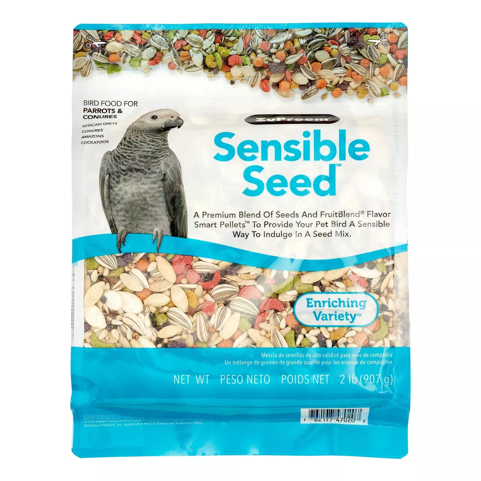 zupreem-sensible-seed-parrots-conure-food-parrot-bird-food-2-lbs Zupreem Sensible Seed Parrots & Conure Food Parrot Bird Food – 2 Lbs
