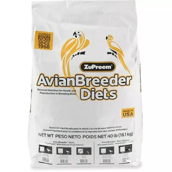 zupreme-avianbreeder-diet-fruit-blend-breeding-cockatiel-or-medium-bird-food-40- Zupreme AvianBreeder Diet Fruit Blend for Breeding Cockatiel or Medium Bird Food – 40 Lbs