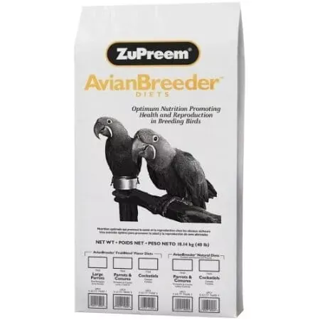 zupreme-avianbreeder-diet-fruit-blend-breeding-parrots-conures-bird-food-40-lbs Zupreme AvianBreeder Diet Fruit Blend for Breeding Parrots and Conures Bird Food – 40 Lbs