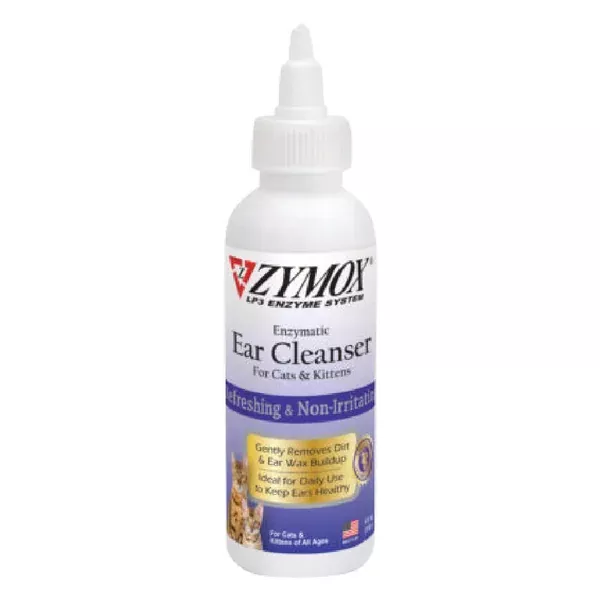 zymox-cat-kitten-ear-cleanser-4-oz Zymox Cat/Kitten Ear Cleanser, 4 oz