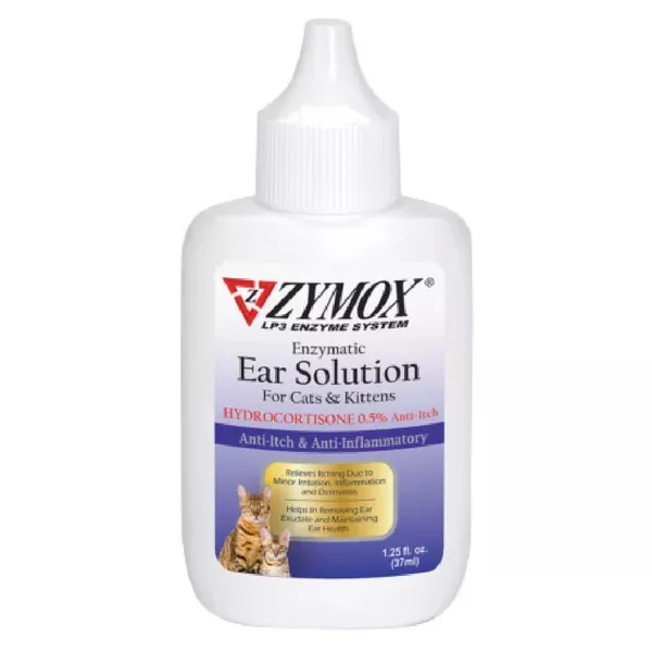 zymox-cat-kitten-ear-solution-with-5-hydrocortisone Zymox Cat/Kitten Ear Solution with .5% Hydrocortisone